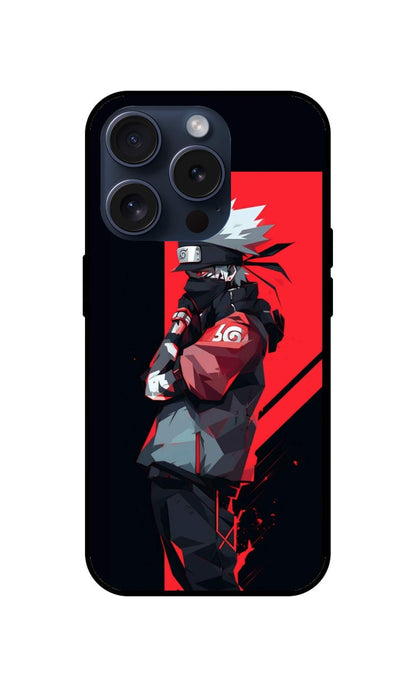 Kakashi Hatake Naruto Glossy Glass Back Cover