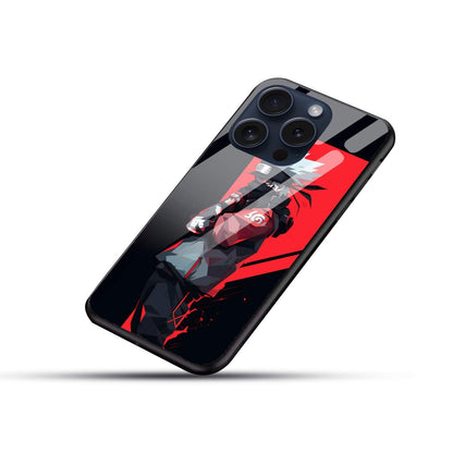 Kakashi Hatake Naruto Glossy Glass Back Cover