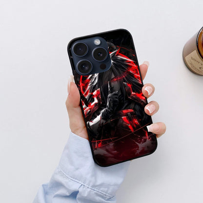 Madara Uchiha Naruto Glossy Glass Back Cover