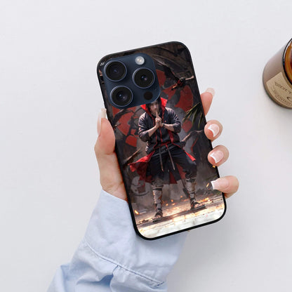 Itachi uchiha Naruto Glossy Glass Back Cover