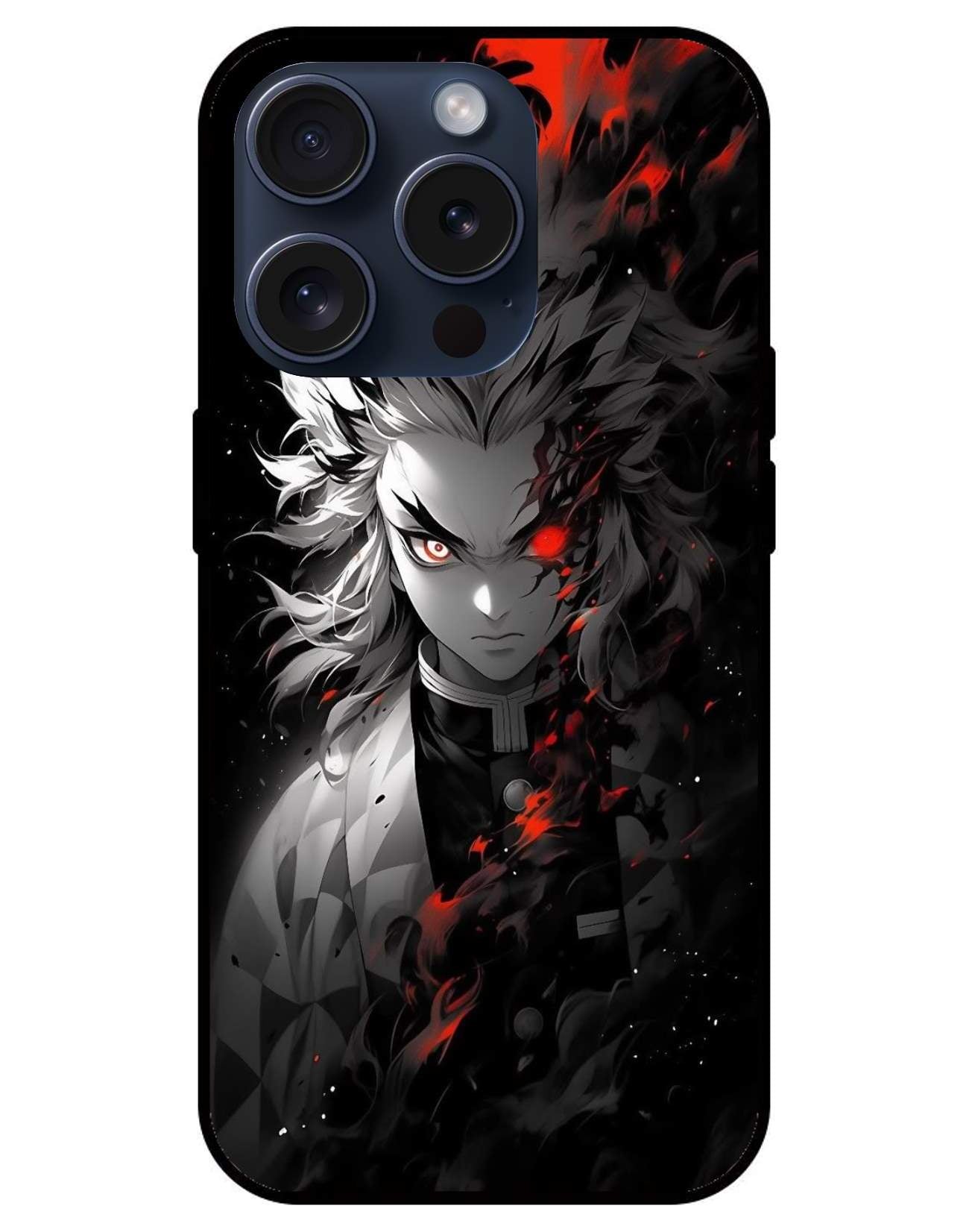 Tanjiro Demon Slayer Glossy Glass Back Cover