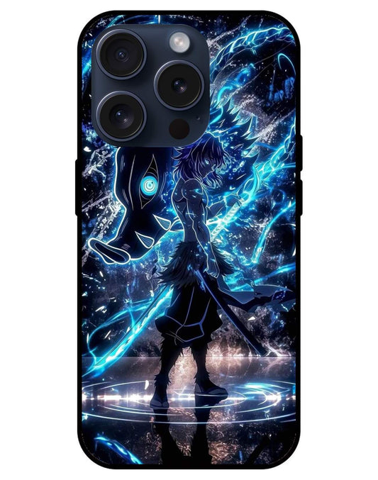 Inusuke Demon Slayer Glossy Glass Back Cover