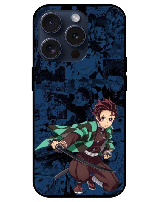 Tanjiro Demon Slayer Glossy Glass Back Cover