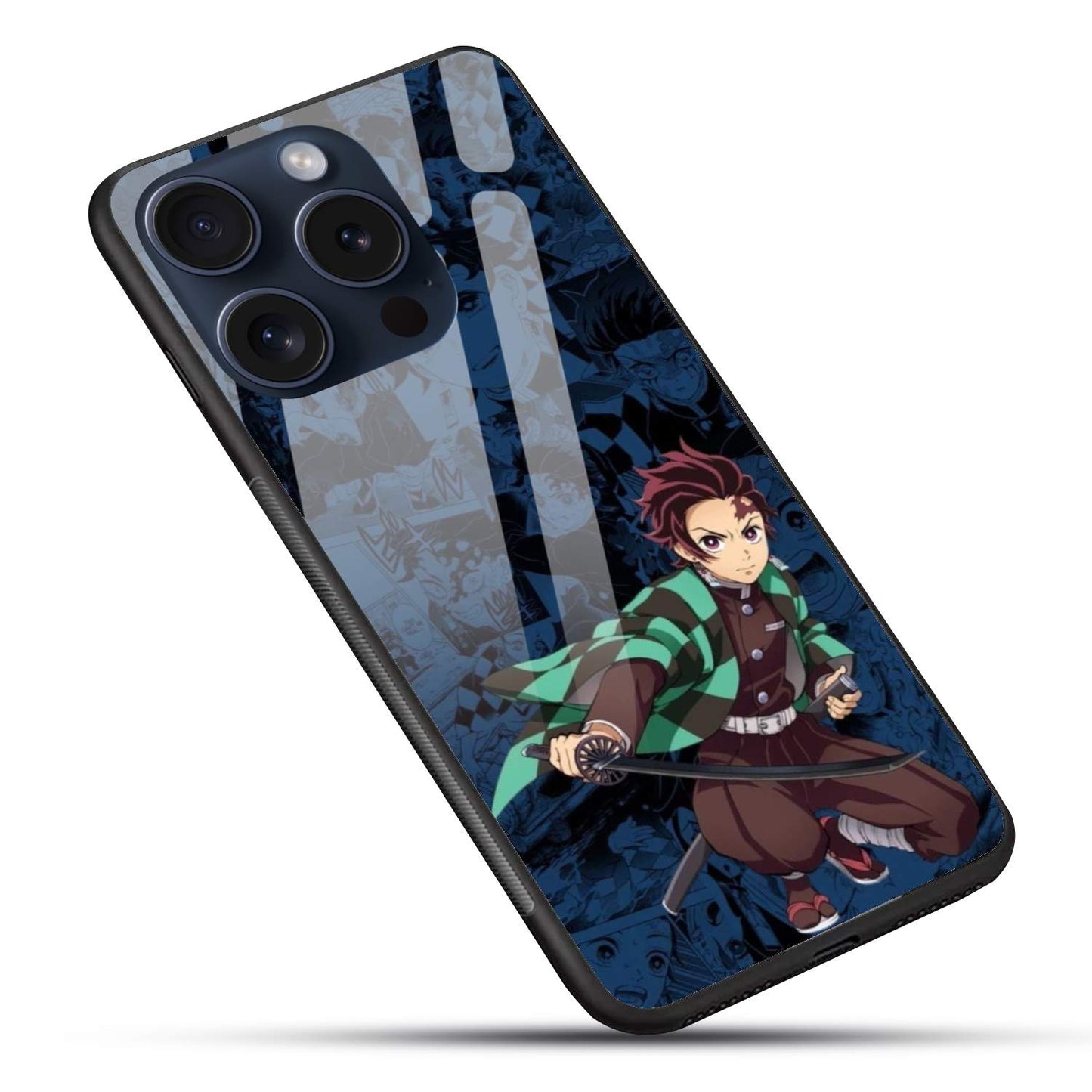 Tanjiro Demon Slayer Glossy Glass Back Cover