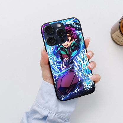 Tanjiro Demon Slayer Glossy Glass Back Cover