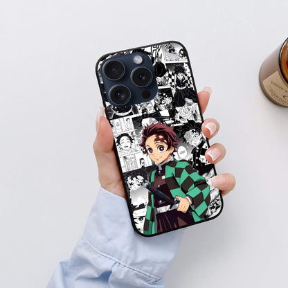 Tanjiro Demon Slayer Glossy Glass Back Cover