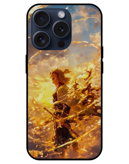 Tanjiro Demon Slayer Glossy Glass Back Cover