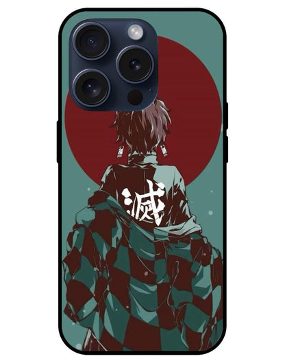 Tanjiro Demon Slayer Glossy Glass Back Cover