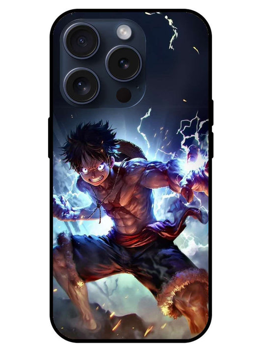 Monkey D. Luffy Original Glass Glossy Finish Back Cover