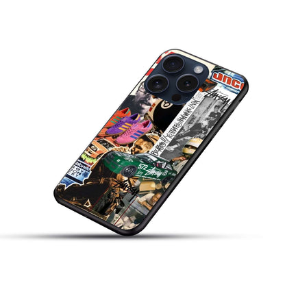 Car Sticker Aesthetic Original Glass Glossy Finish Back Cover