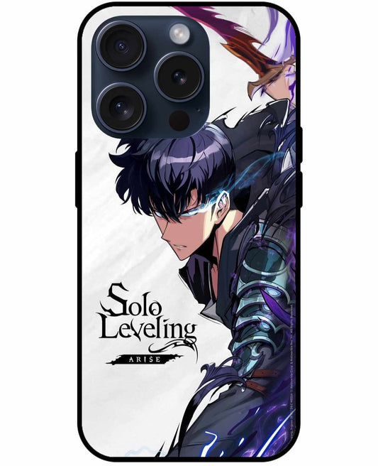 Solo Leveling Arise iPhone Case – Sung Jin-Woo Anime Original Glass Cover