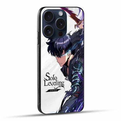 Solo Leveling Arise iPhone Case – Sung Jin-Woo Anime Original Glass Cover
