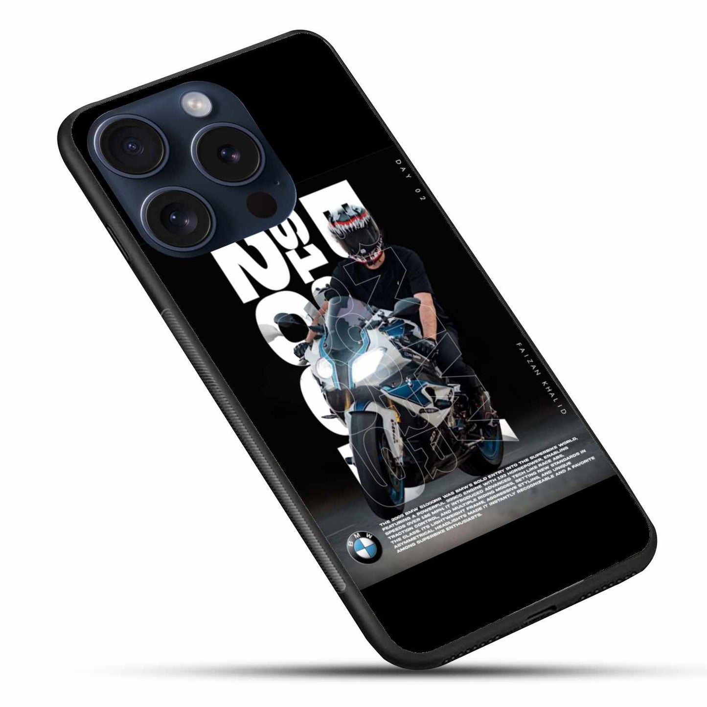 Night Rider – BMW S1000RR Power Unleashed Original Glass Cover