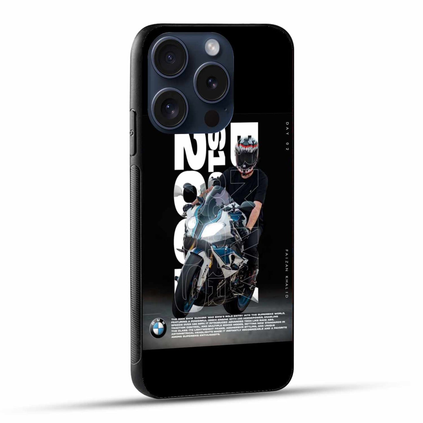 Night Rider – BMW S1000RR Power Unleashed Original Glass Cover