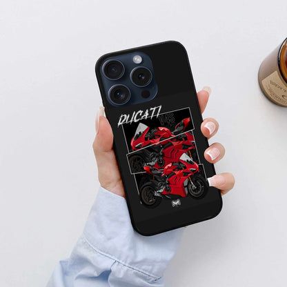 Ducati Panigale V4S Red Edition – Sleek & Bold Original Glass Cover