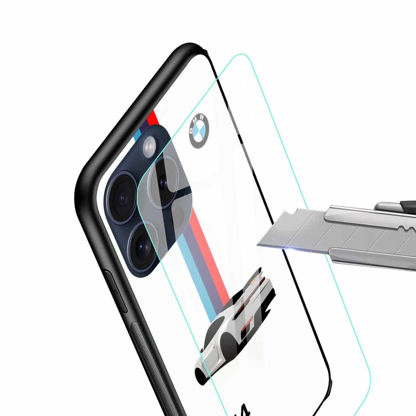 White Thunder – M4 Sport Cover Original Glass Cover