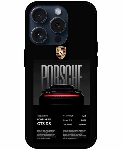 Porsche Back Light View Dark  Original Glass Cover