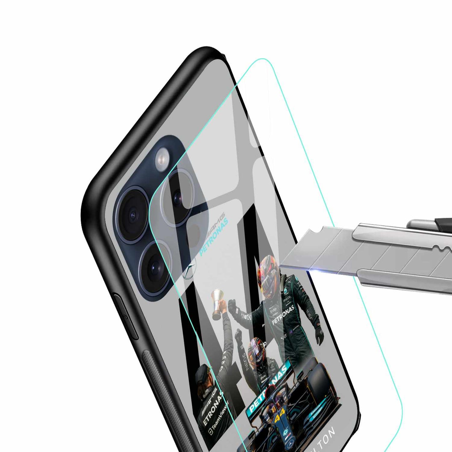 Mercedes-AMG PETRONAS F1 Lewis Hamilton Original Glass Cover