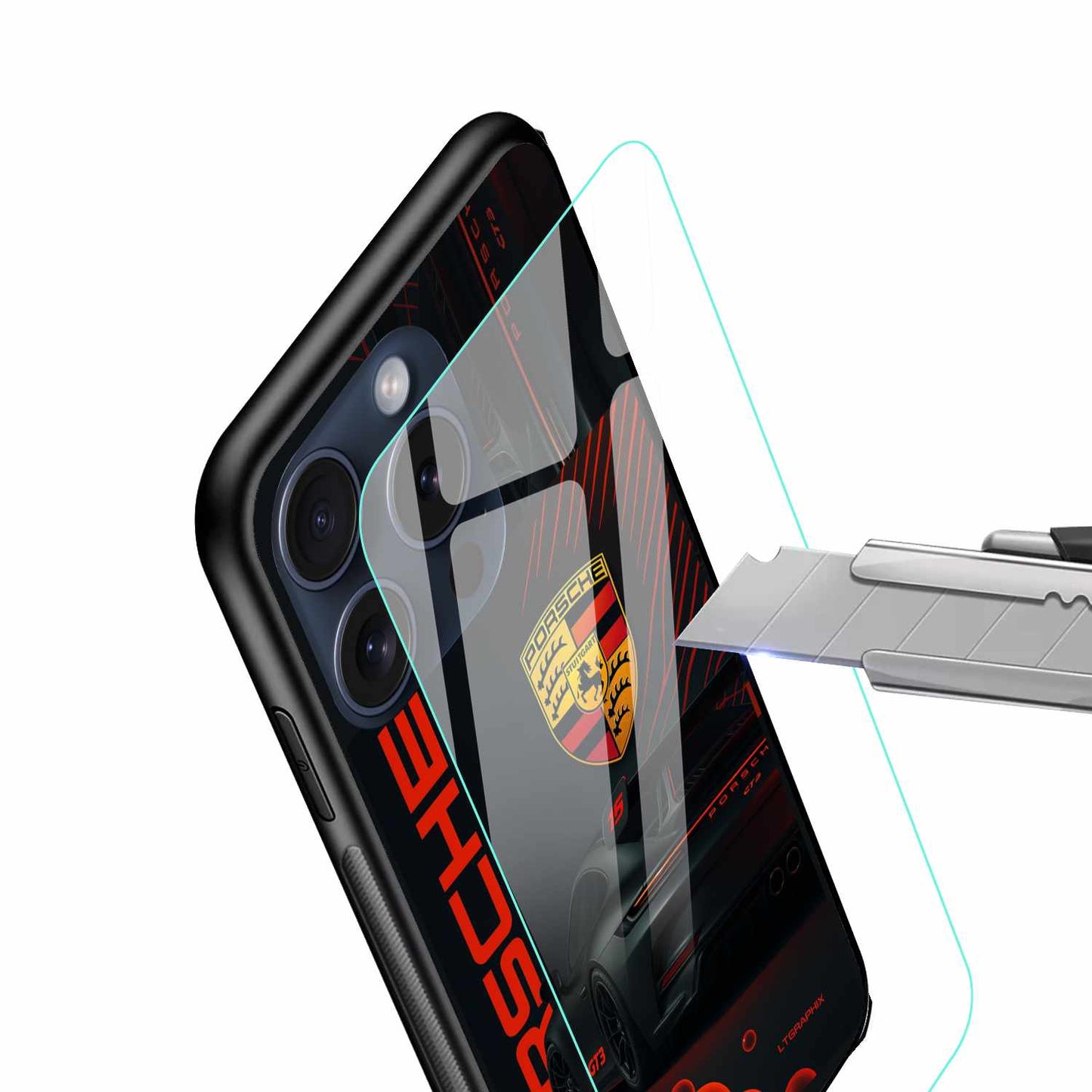 Blacked Out Velocity: Porsche GT3 Original Glass Cover