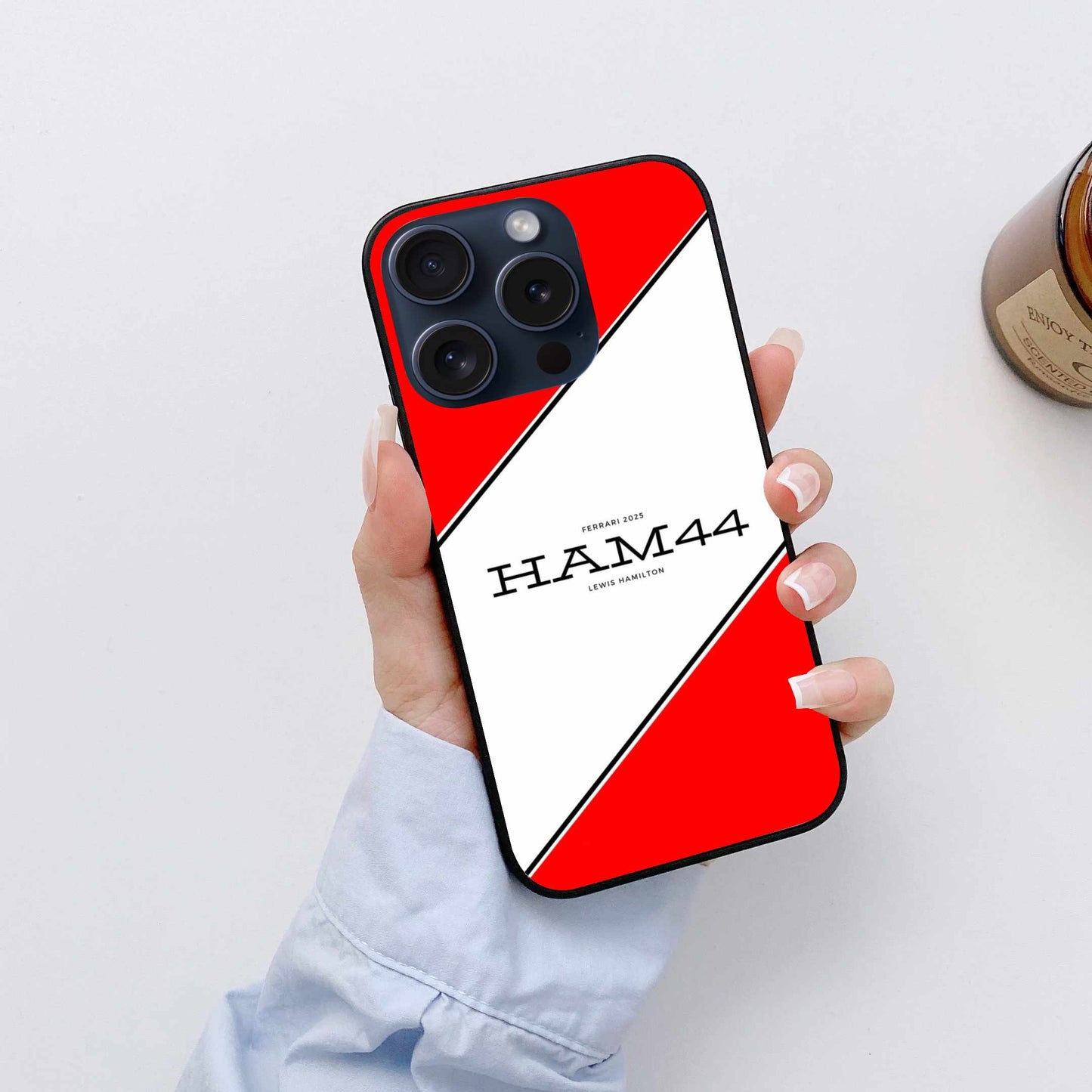 Hamilton 44 Red And White Original Glass Cover