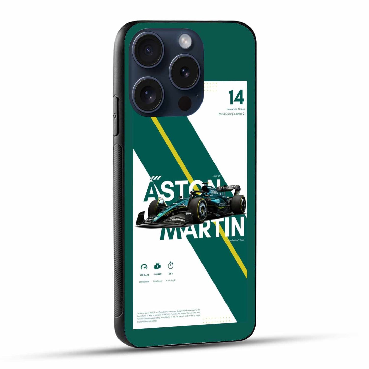 The Aston Martin Detailed 14 Original Glass Cover