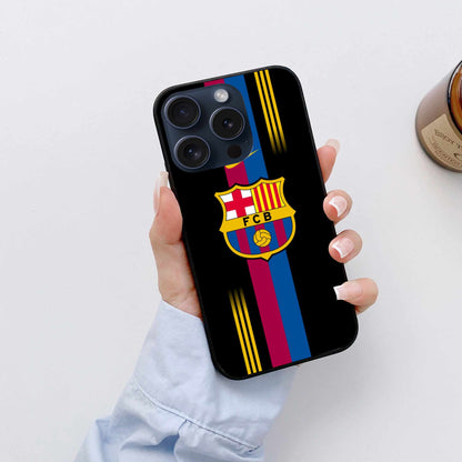 FC Barcelona Stripes Logo Original Glass Cover