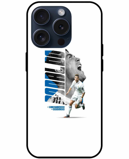 Cristiano Ronaldo White Edition Original Glass Cover