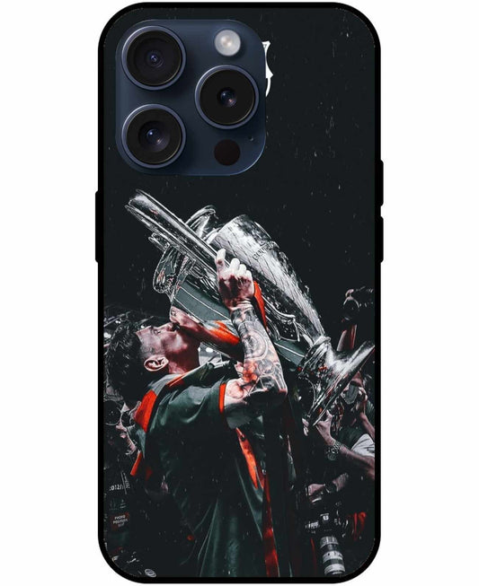 Lionel Messi Trophy Winning Printed Original Glass Cover