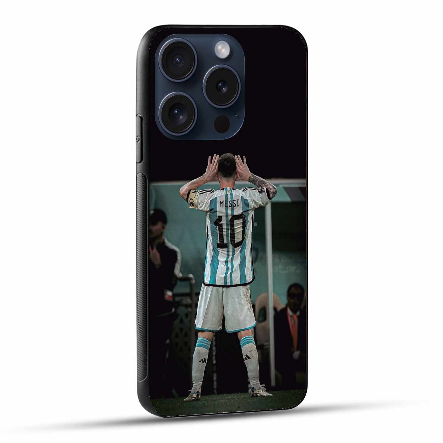 Messi Hearing Fans Shouting Original Glass Cover