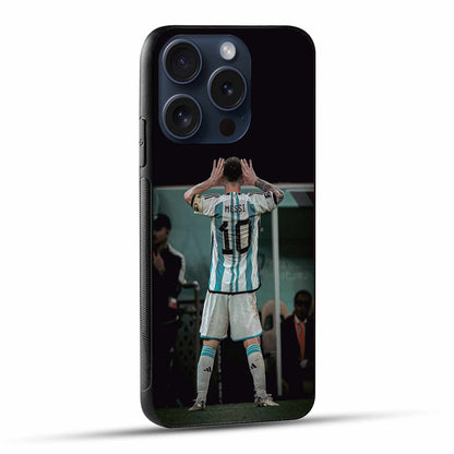 Messi Hearing Fans Shouting Original Glass Cover