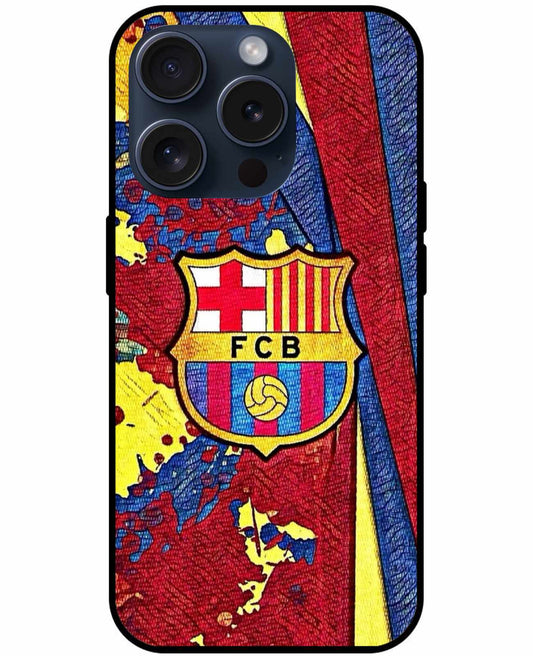 FC Barcelona Funky Logo  Original Glass Cover