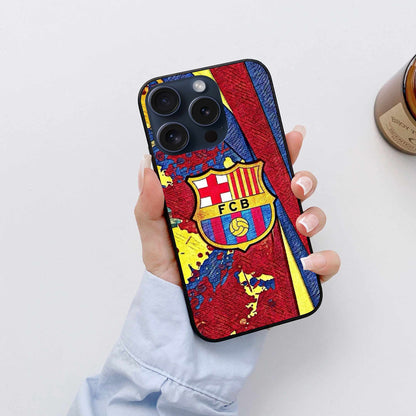 FC Barcelona Funky Logo  Original Glass Cover