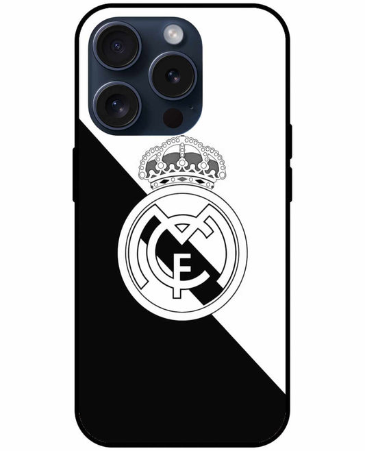 Real Madrid Vintage Logo Original Glass Cover