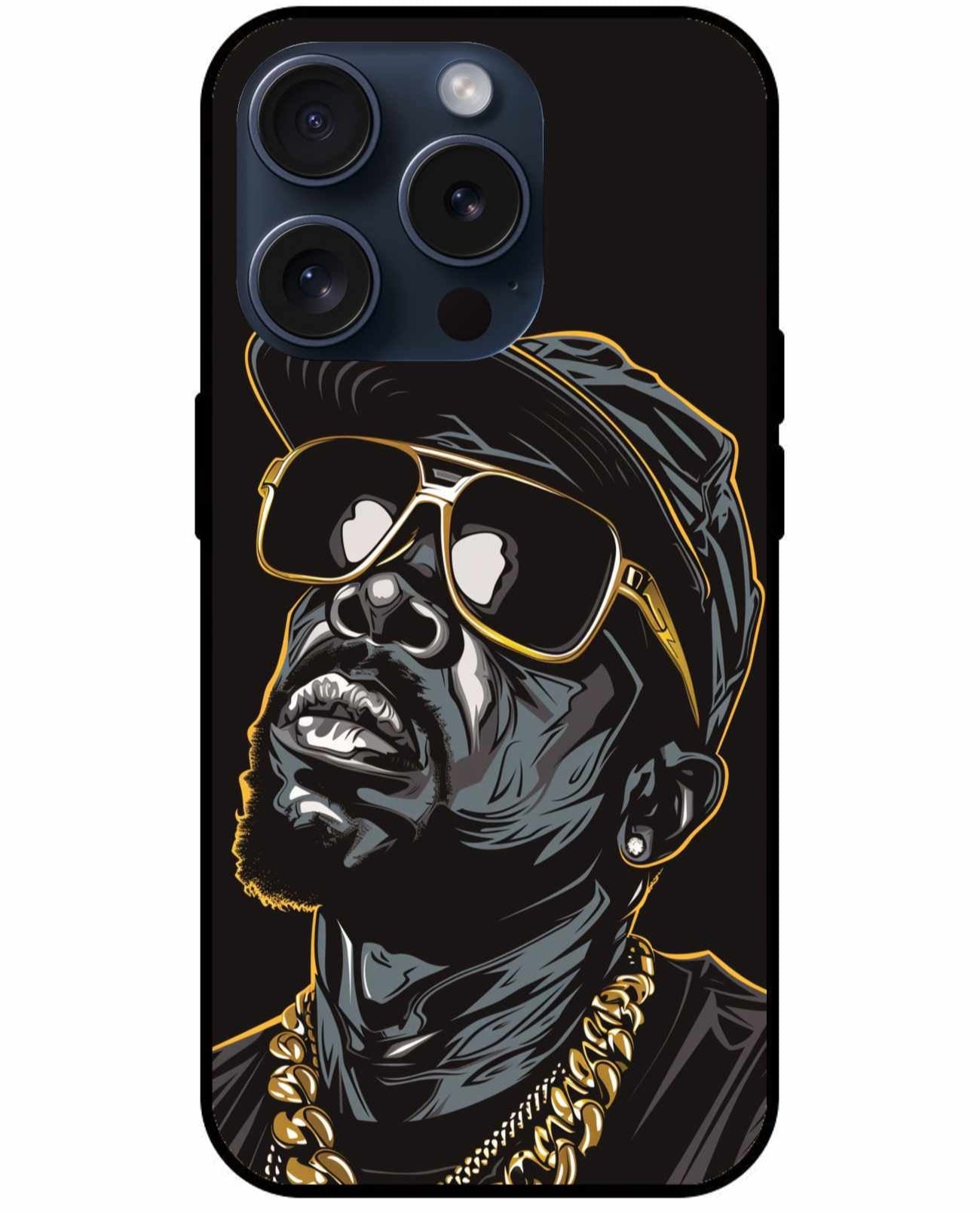 Drake The Singer Dripped In Gold  Original Glass Cover