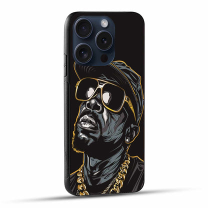 Drake The Singer Dripped In Gold  Original Glass Cover