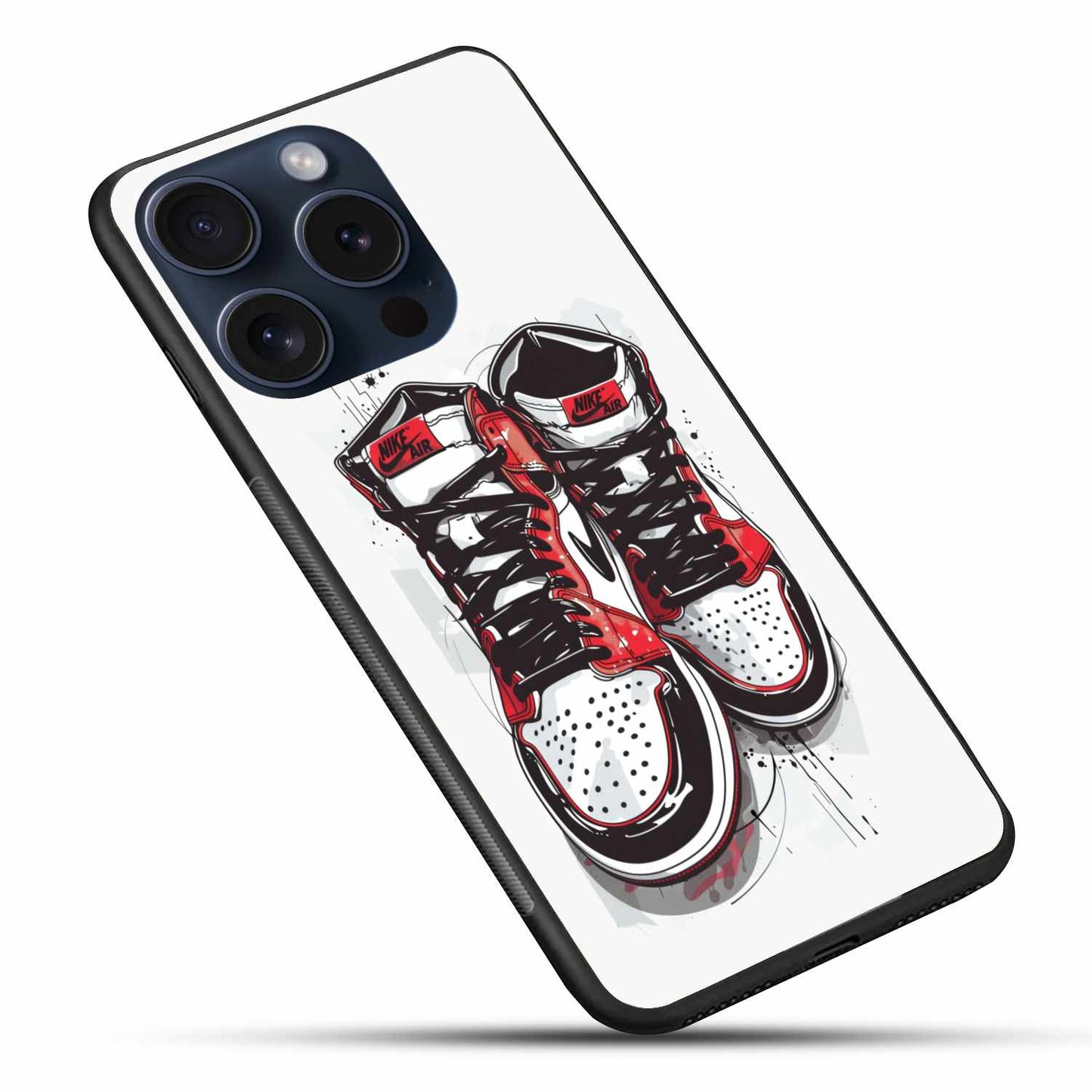 Nike Air Jordan Painting Style  Original Glass Cover