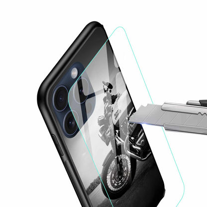 Sports Looks Bike Design iPhone Original Glass Cover