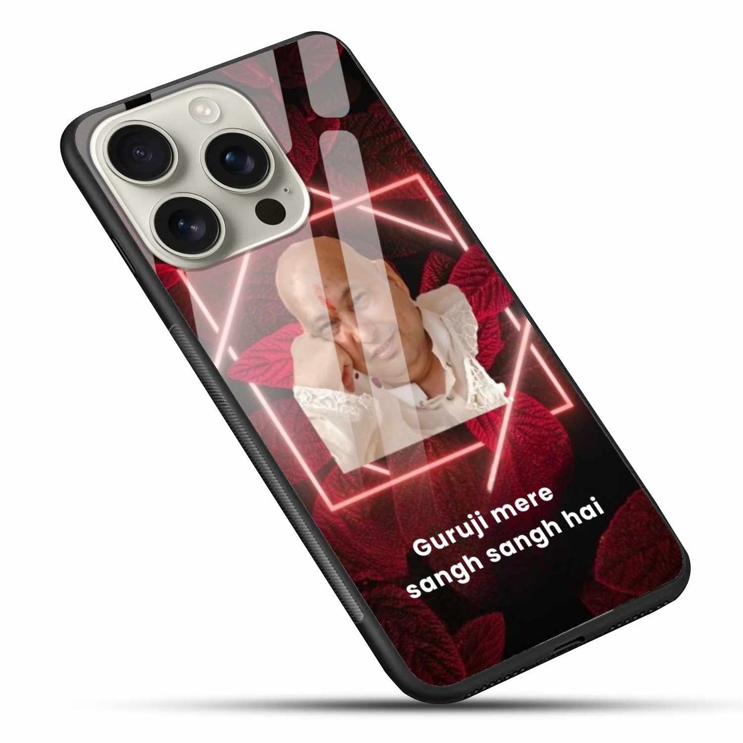 Guruji Blessings iPhone Cover – Divine Protection & Elegance