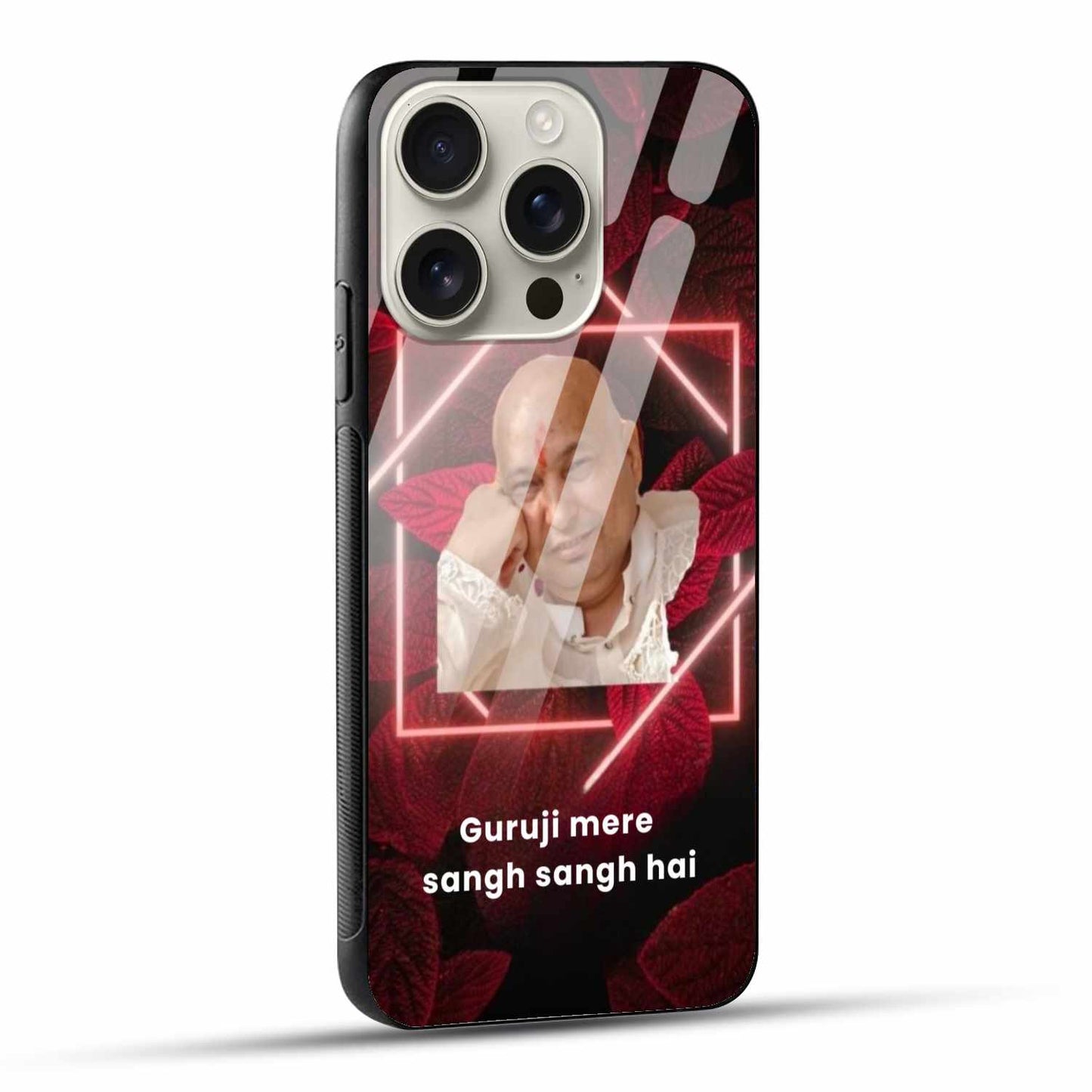 Guruji Blessings iPhone Cover – Divine Protection & Elegance