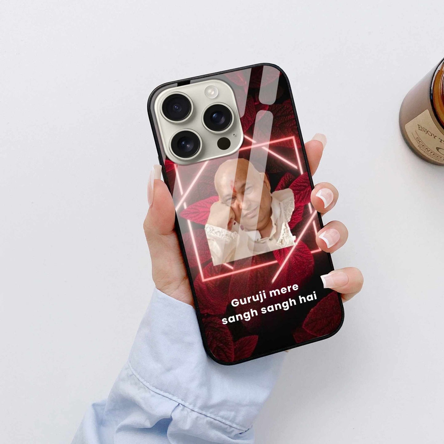 Guruji Blessings iPhone Cover – Divine Protection & Elegance