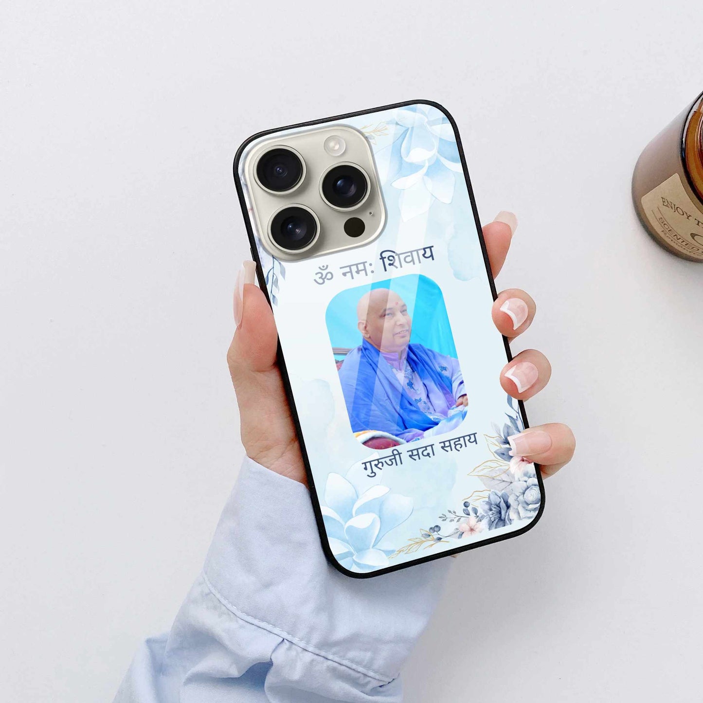 Spiritual Guruji iPhone Cover – Divine Blessings Design