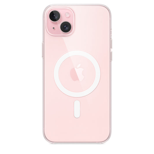 Anti Yellow Crystal Clear MagSafe Case - iPhone 15 Plus