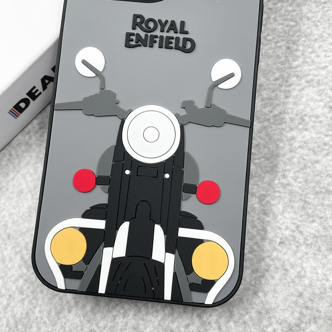 Royal Enfield Bullet Legacy iPhone Case 🏍️ | Stylish Biker Back Cover for Riders