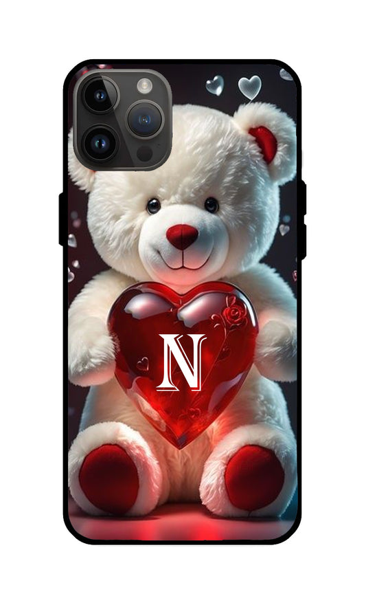 Teddy Letter Glass Back Cover