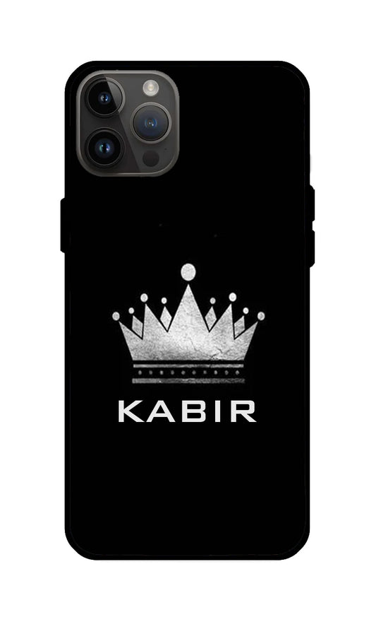 Regal Reflections: Crown Jewel Glass Mobile Cover Design