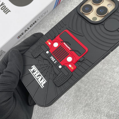 Mahindra Thar 3D Design Shockproof iPhone Case – Rugged Off-Road Style