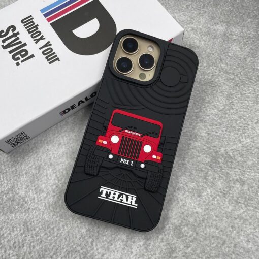Mahindra Thar 3D Design Shockproof iPhone Case – Rugged Off-Road Style