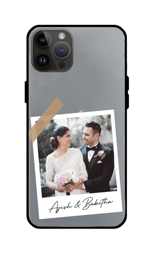 Capture & Carry: Your Name & Photo on Glass Mobile Cover