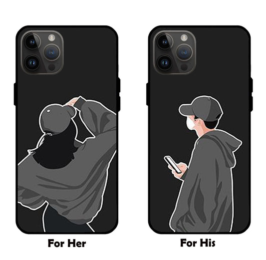 Swag Duo: Trendy Glass Mobile Covers for Power Couples