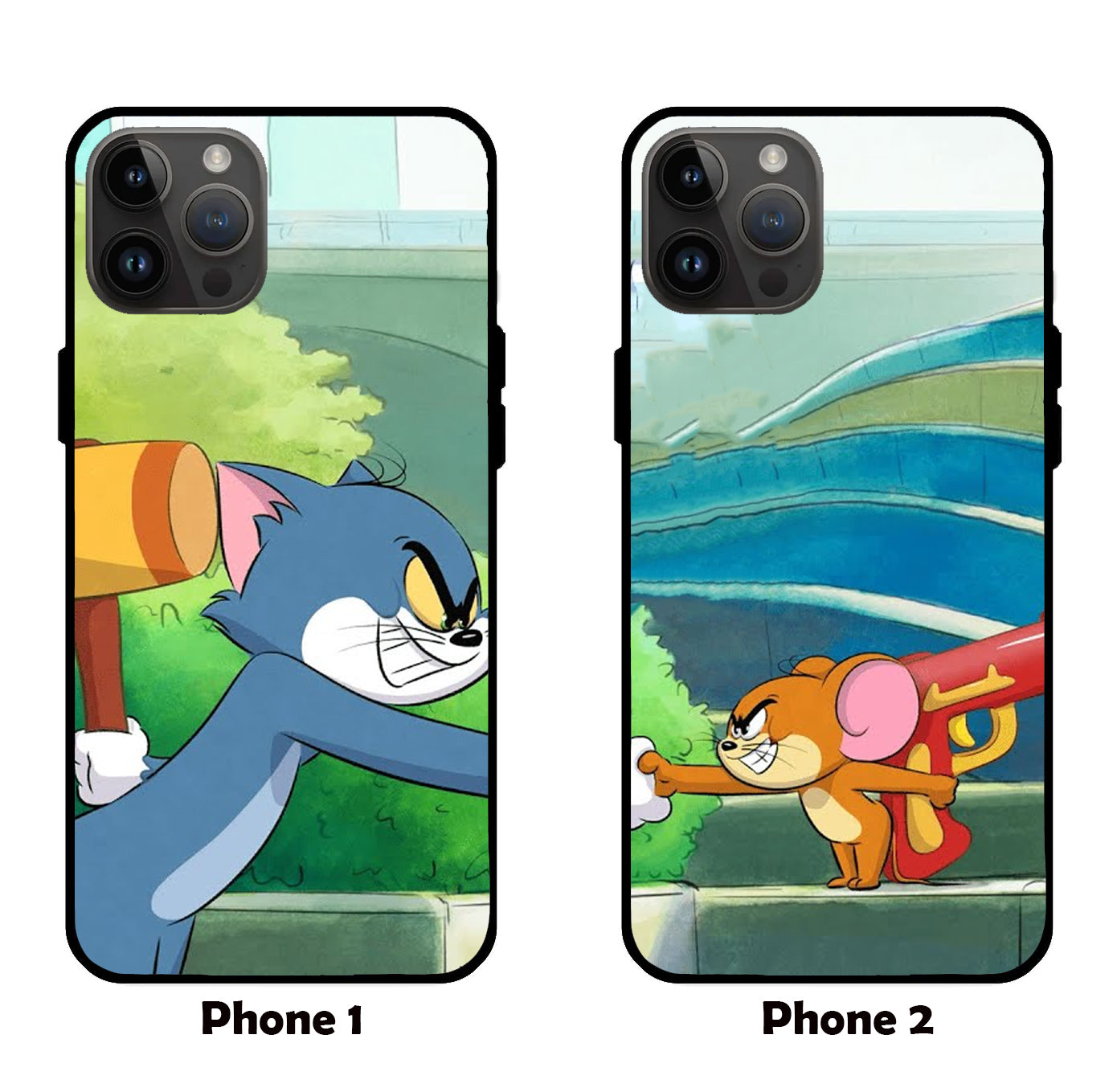 Timeless Tale: Tom and Jerry Glass Cover for Mobiles